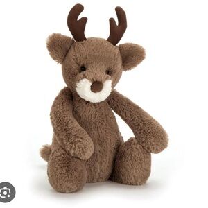 Jellycat Bashful small Reindeer EUC